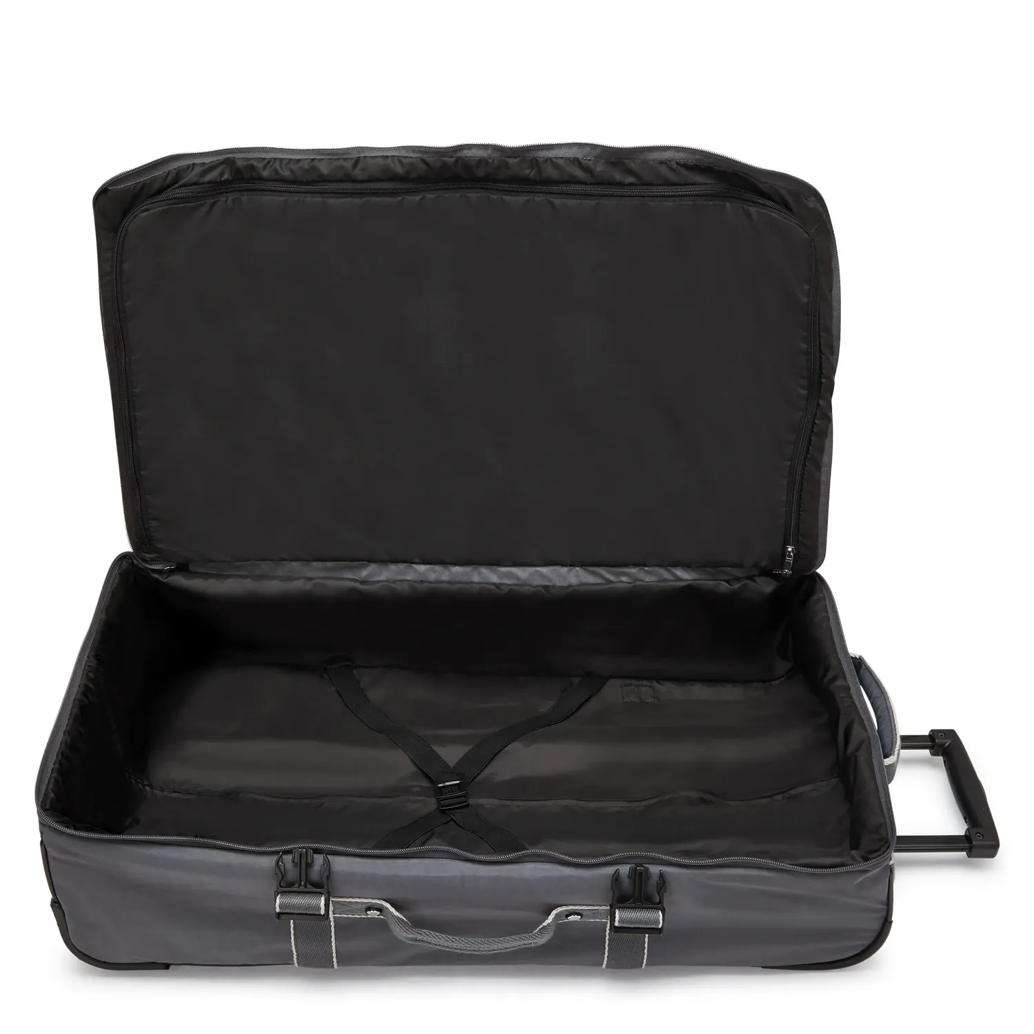Kipling Teagan L koffer Groot Moonlit Grey licht