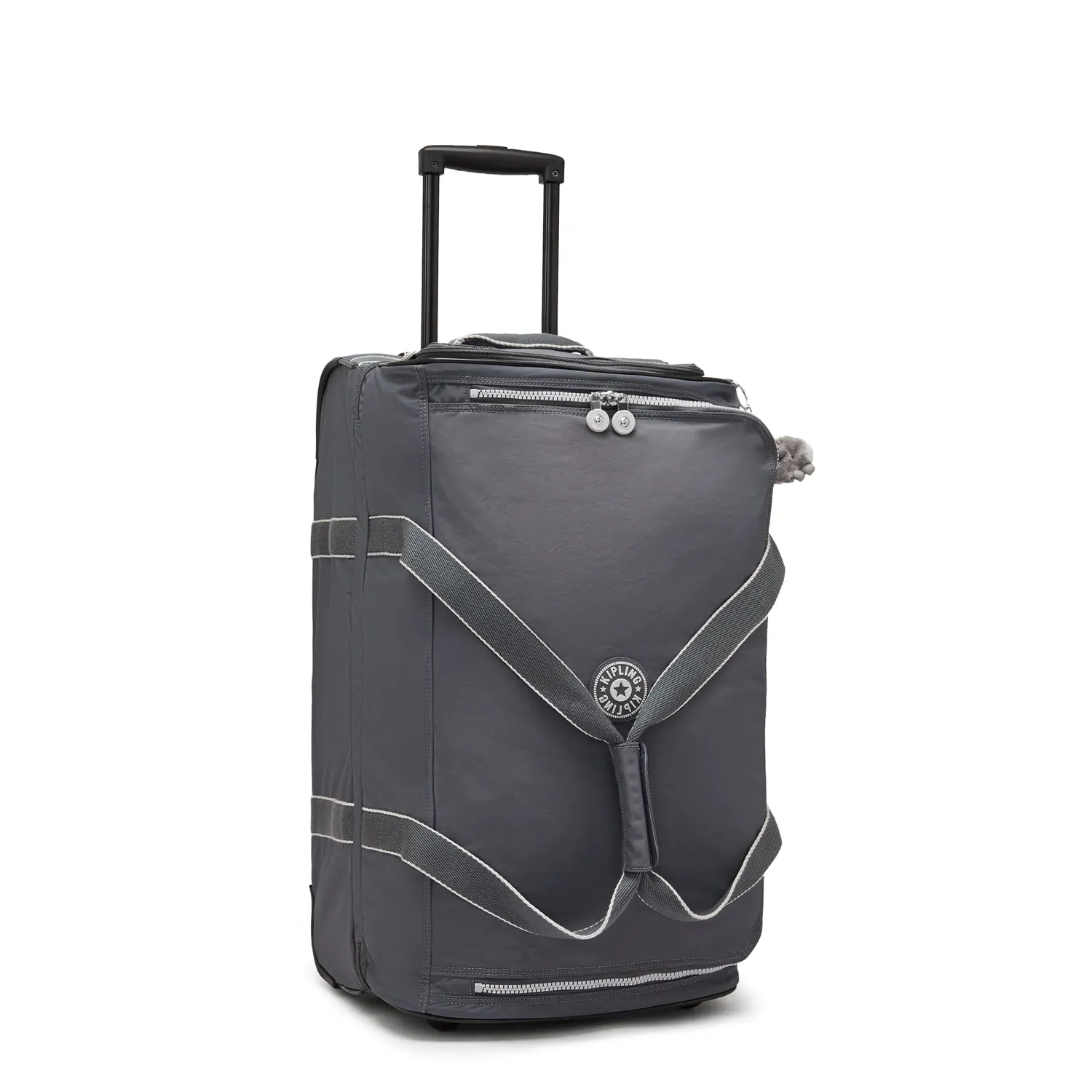 Kipling Teagan M Koffer Moonlit Grey Medium met TSA-slot