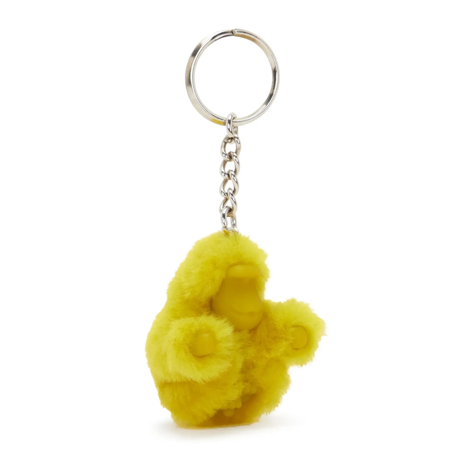 Kipling Monkeyclip XS sleutelhanger Inside Yellow extra klein pluizig