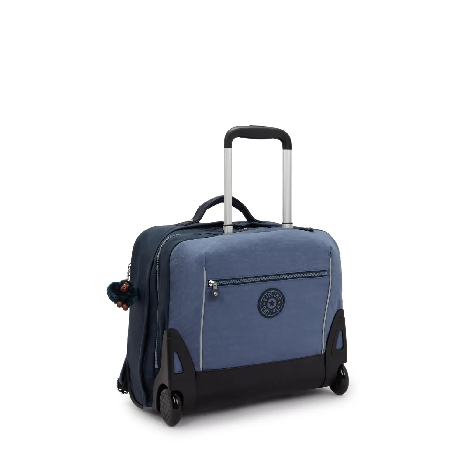 Kipling Giorno rugzak Game Grey groot met wieltjes
