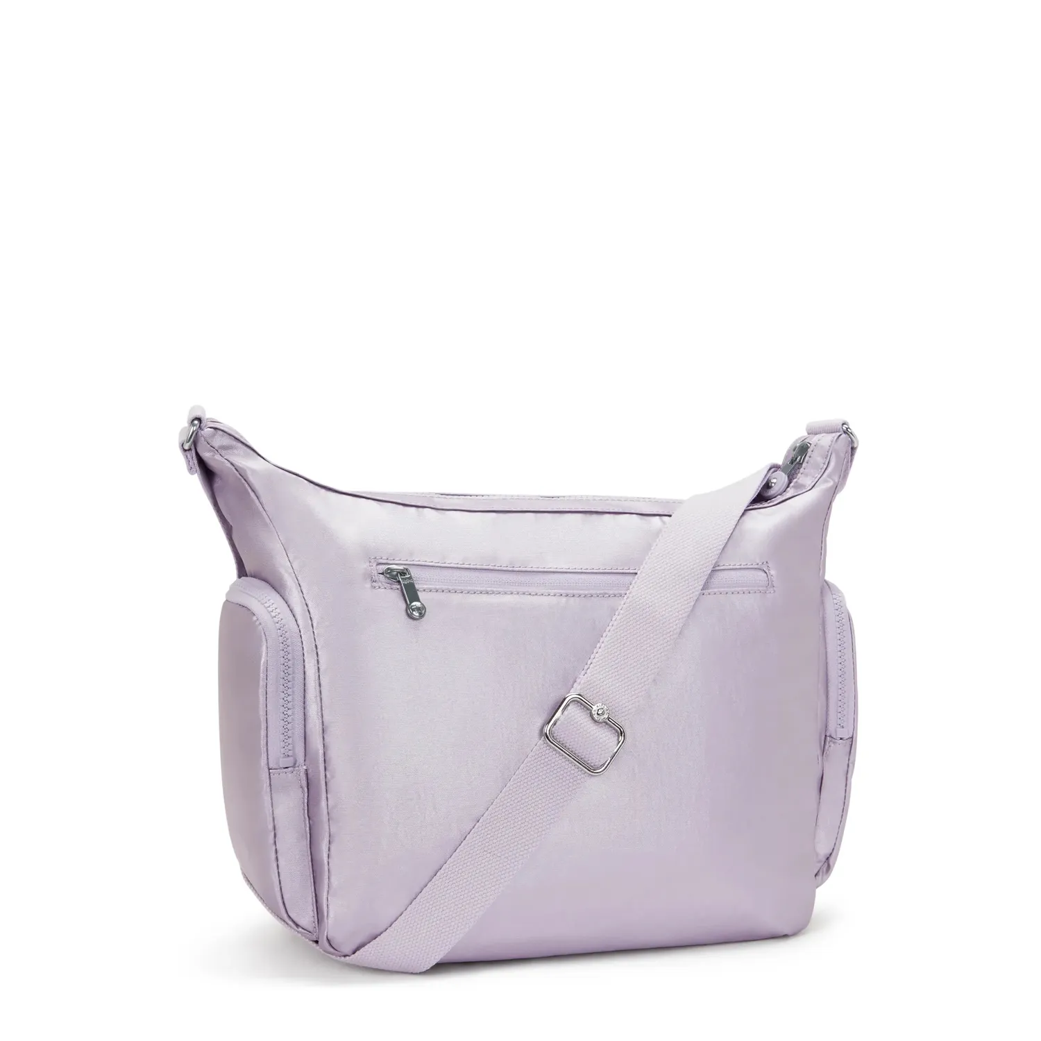 Kipling Gabb crossbodytas Groot Lilac Moon metallic glans