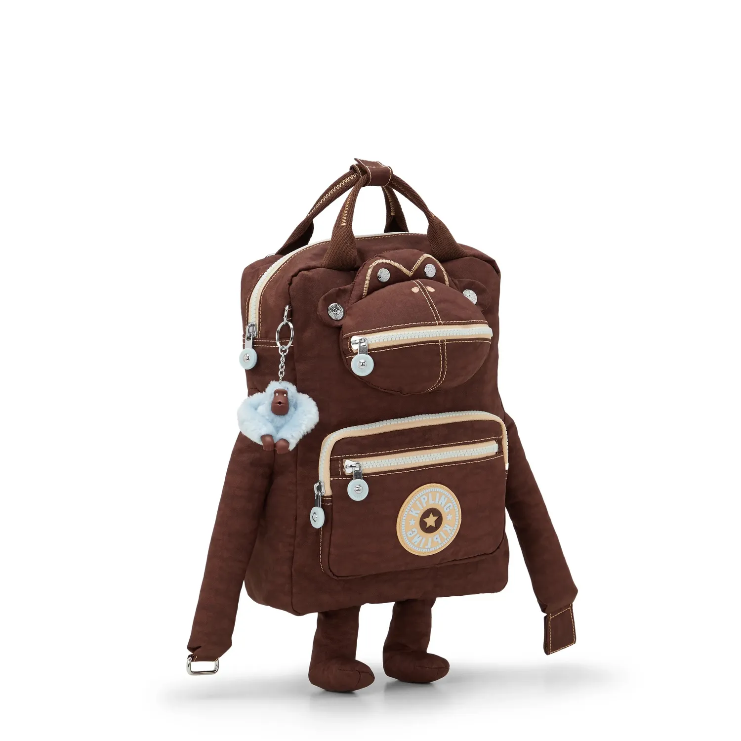 Kipling Jane Energy rugzak medium energy brown licht