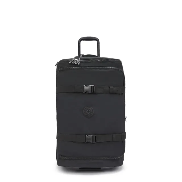 Kipling Aviana M reistas Black Noir medium met wielen