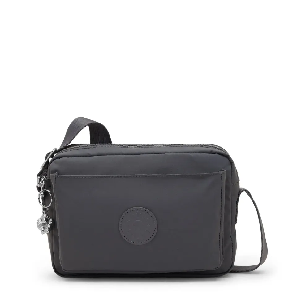 Kipling Abanu M Crossbody Tas Moonlit Slate Medium – Donkerblauw