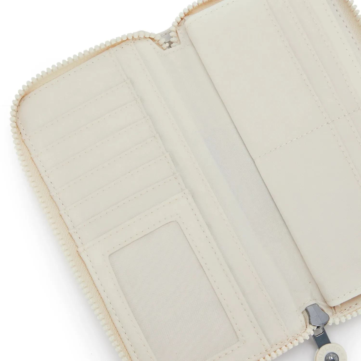 Kipling Money World portemonnee soft sand groot 12 kaartsleuven