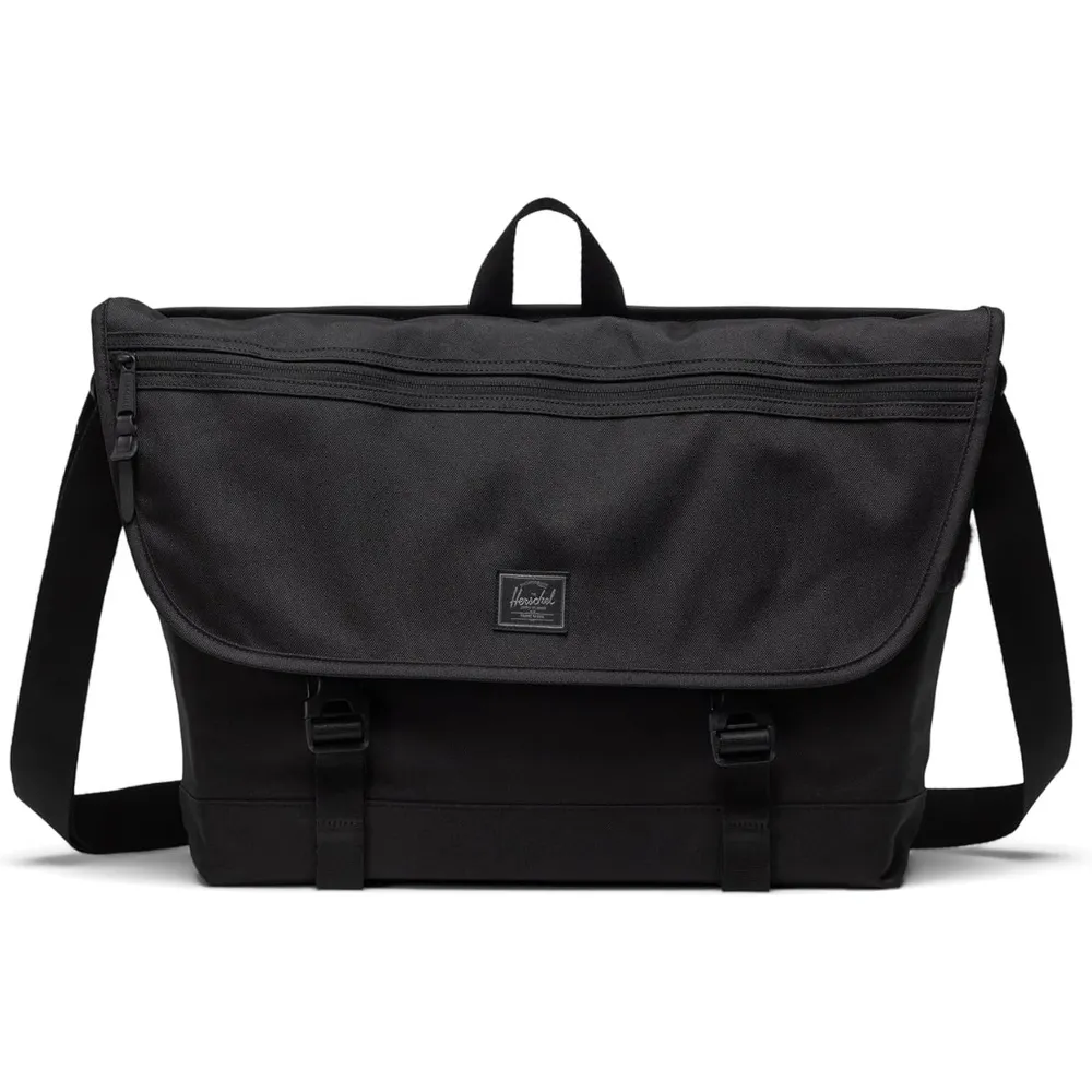 Herschel Cove messenger tas zwart bruin