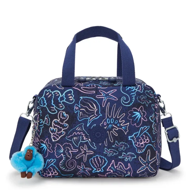 Kipling Miyo lunchtas Groot Disco Fish geïsoleerd