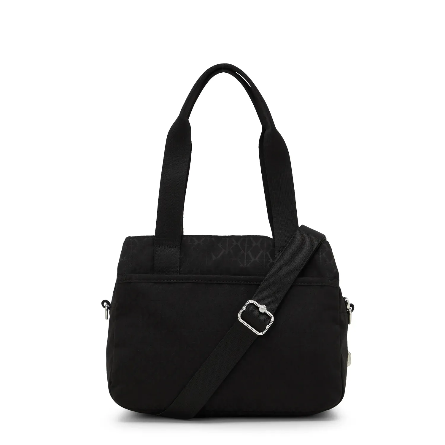 Kipling Elysiana schoudertas noir sign jq medium 3-vaks