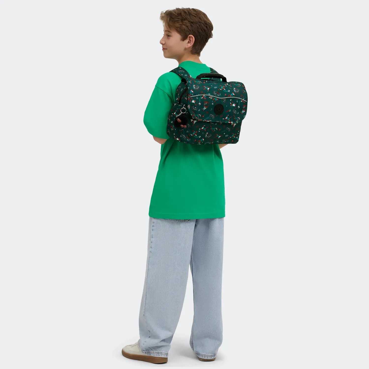 Kipling Codie S rugzak Soccer Print klein school