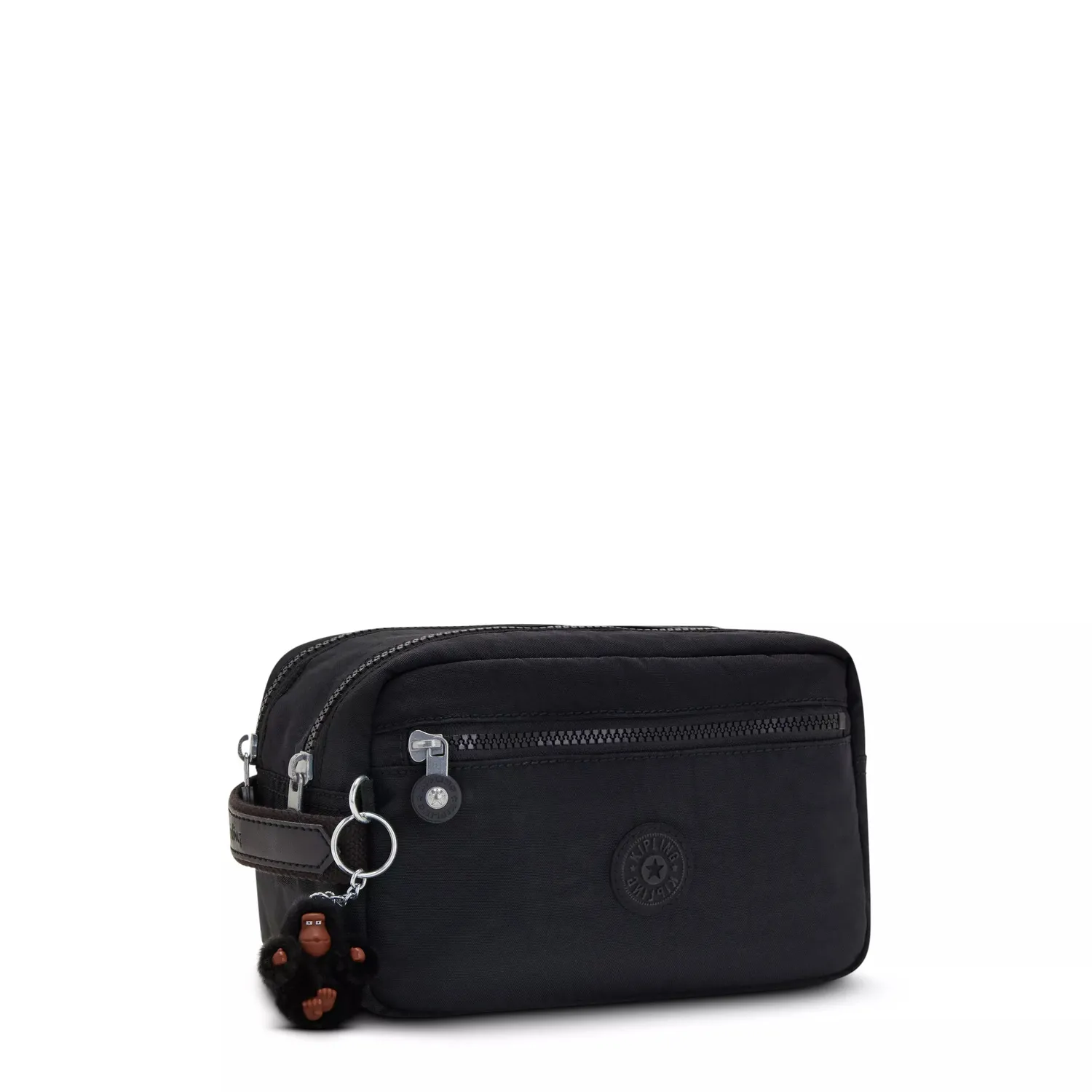 Kipling Amalfi etui groot Black Tonal lichtgewicht