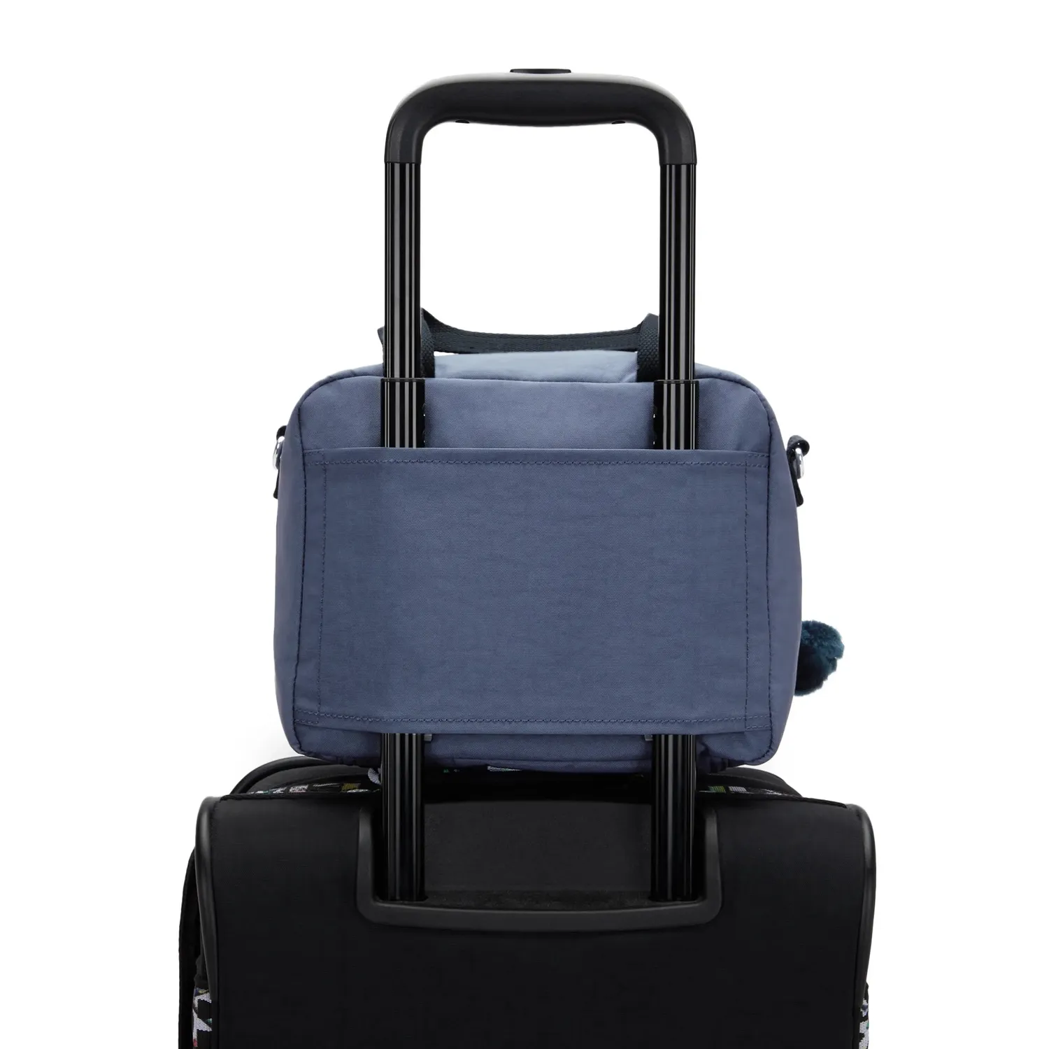 Kipling Miyo Lunchtas Groot Game Grey geïsoleerd