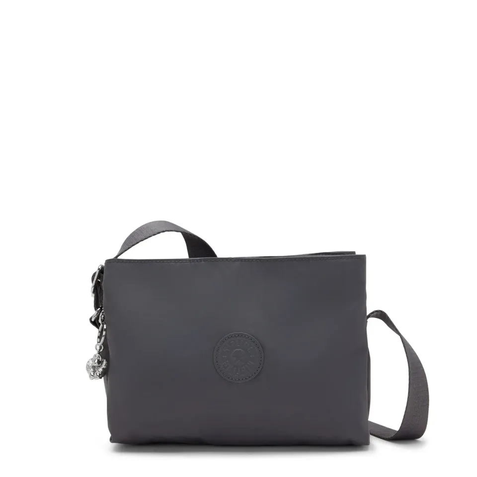 Kipling Fabya crossbodytas medium Moonlit Slate 3-vaks
