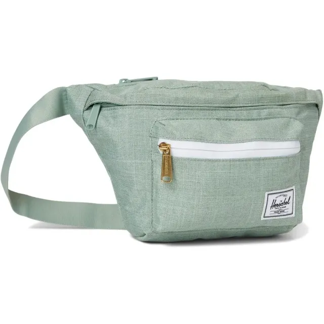 Herschel Pop Quiz heuptas iceberg green crosshatch