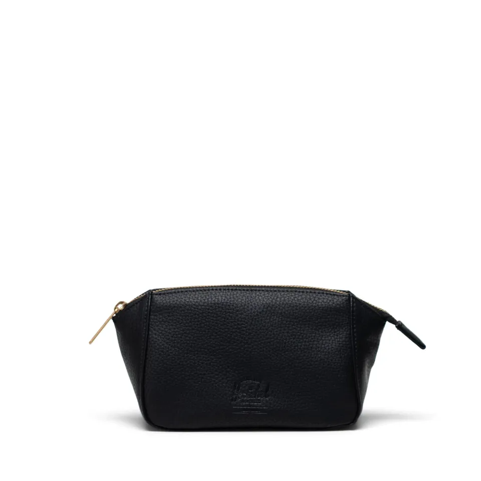 Herschel Milan Small toilettas Zwart vegan leather