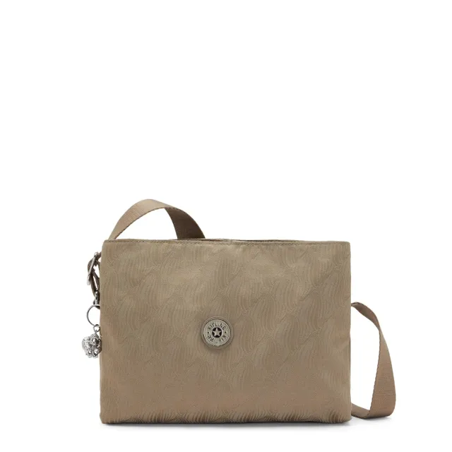Kipling Fabya crossbodytas Diamond Wave Jacquard Medium licht