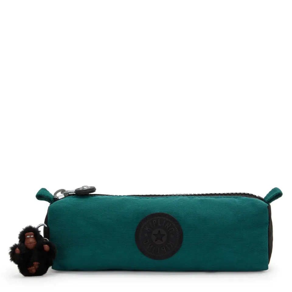 Kipling Freedom pennenzak Medium Black Khaki Block nylon