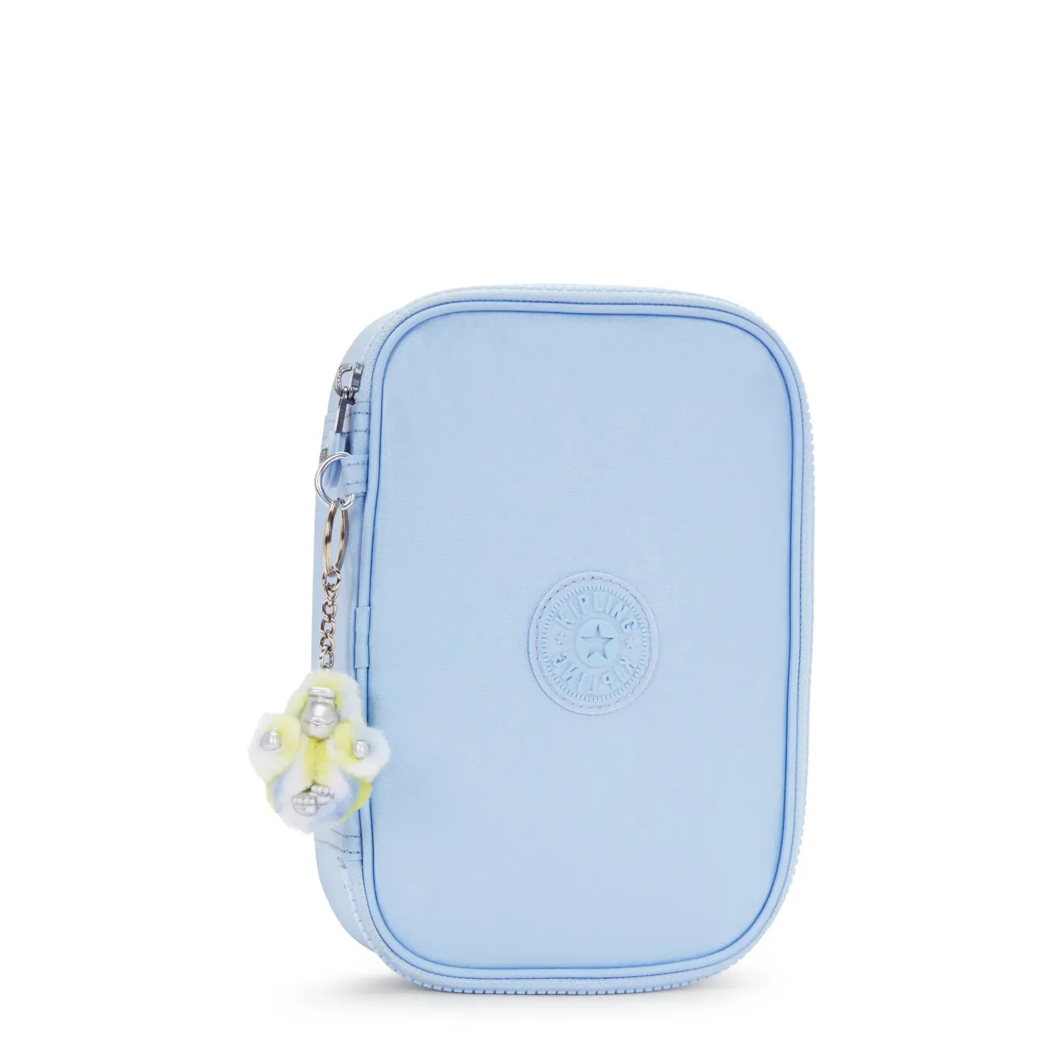 Kipling 100 Pens etui Groot Clear Sky Metallic glans