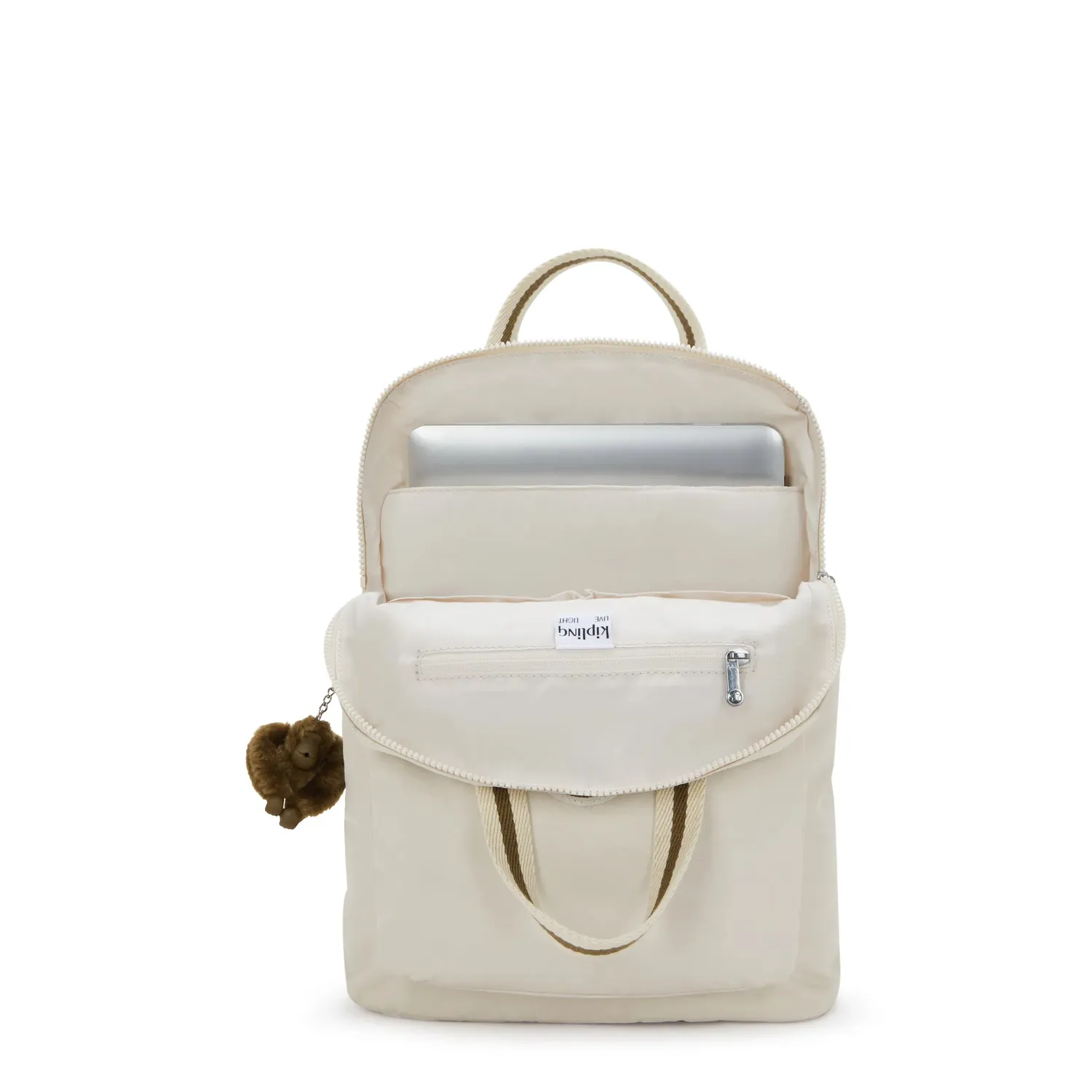 Kipling Kazuki rugzak Medium Soft Sand 13 inch