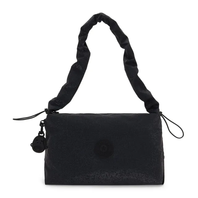 Kipling Eleni M schoudertas Shiny Pixel medium glans
