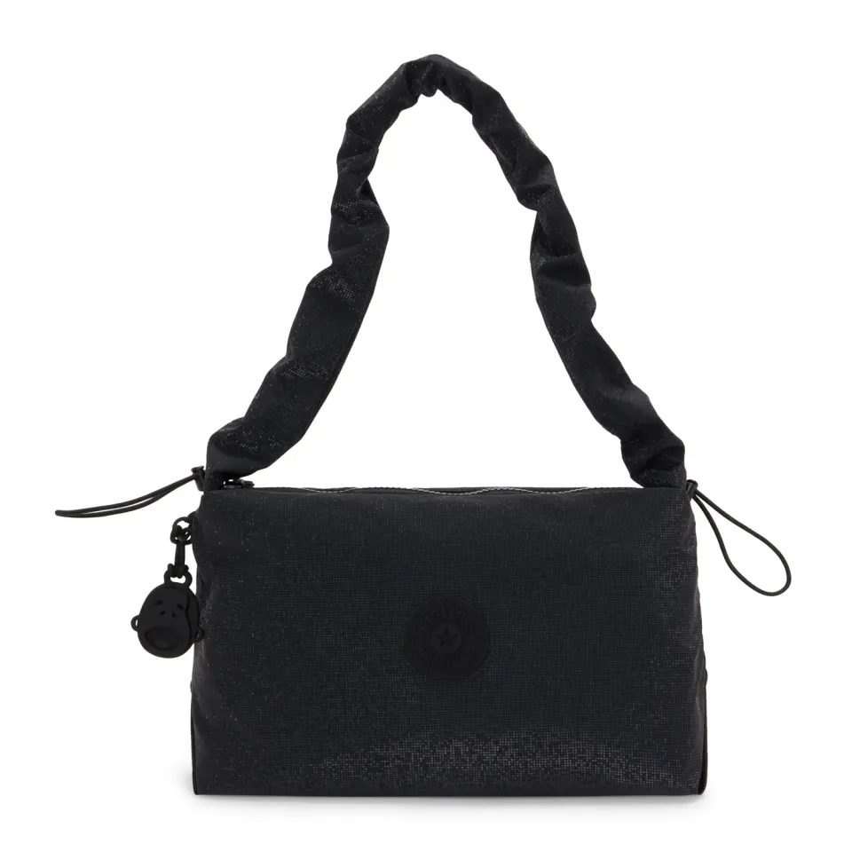 Kipling Eleni M schoudertas Shiny Pixel medium glans