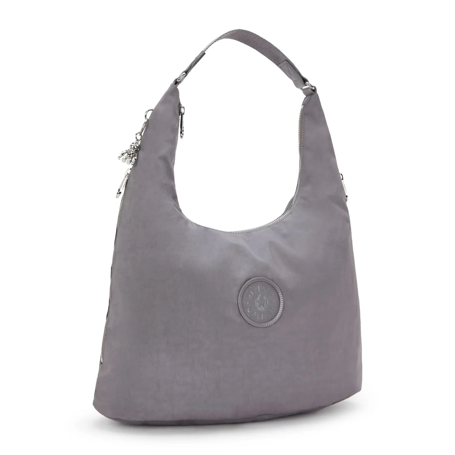 Kipling Eanna Zip schoudertas grey spice medium A4
