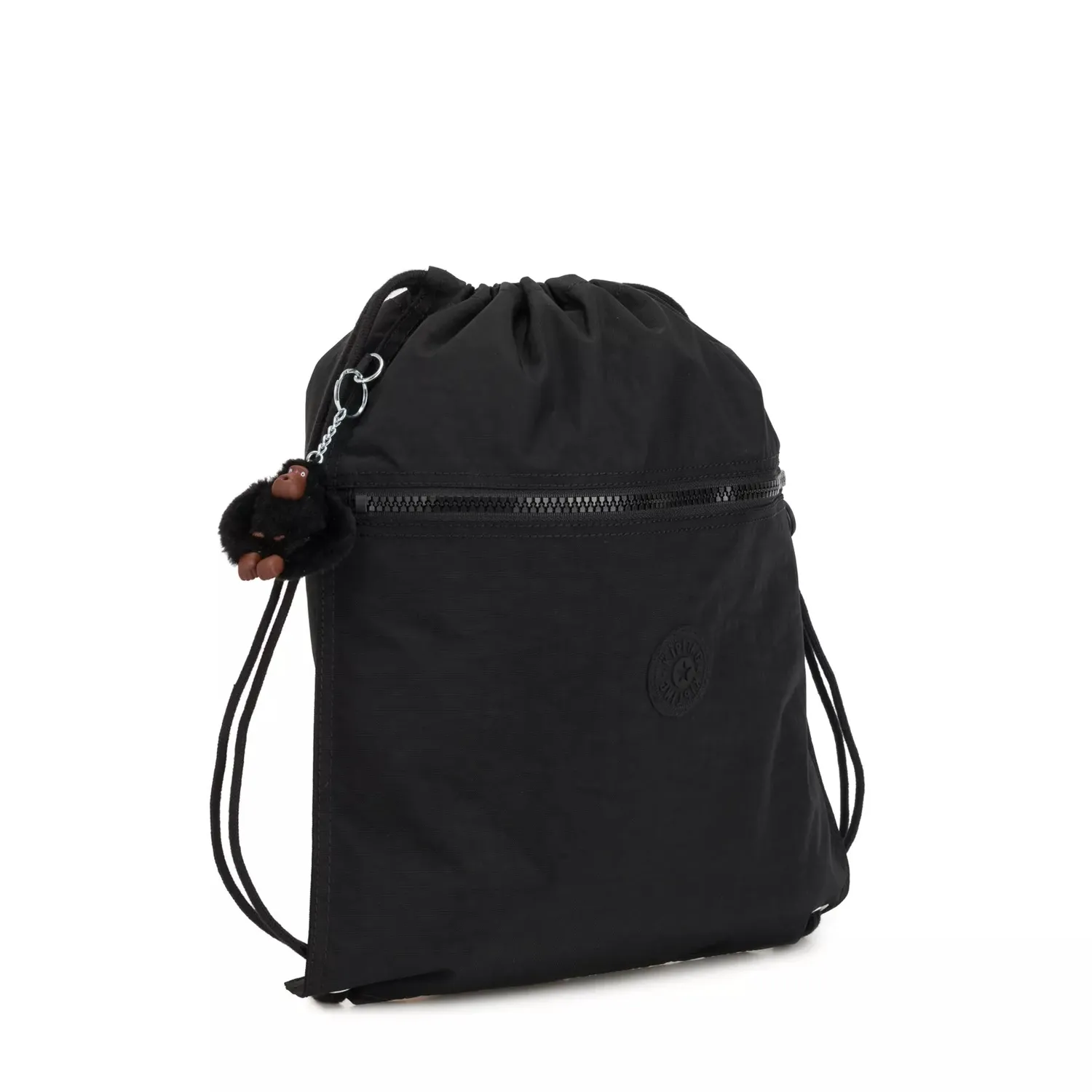 Kipling Supertaboo gymtas True Black medium zwart