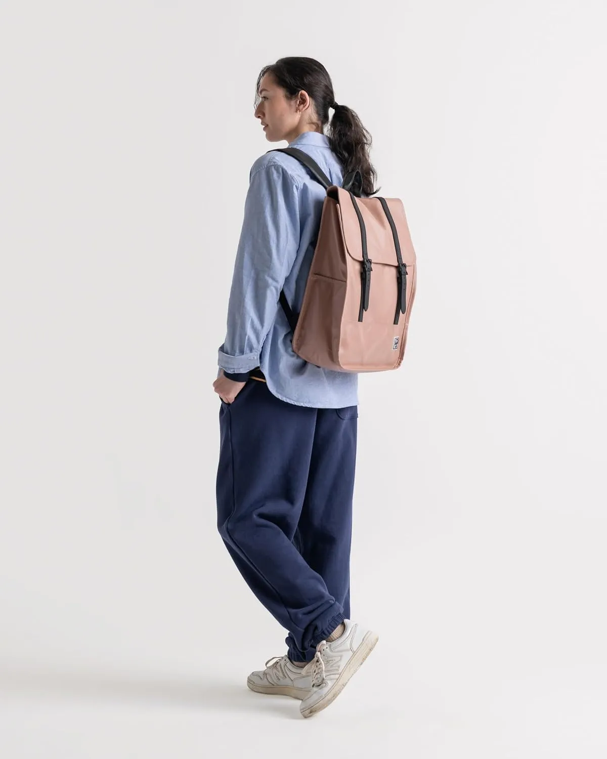 Herschel Survey rugzak 20L groen navy canvas