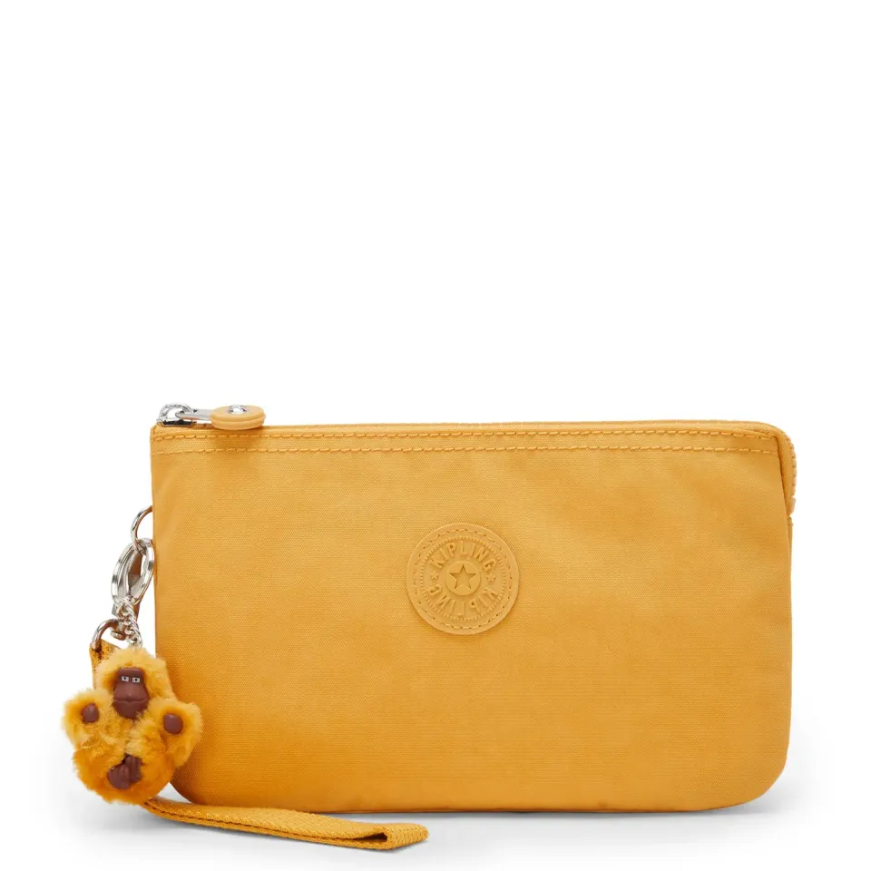 Kipling Creativity XL etui Warm Saffron groot nylon