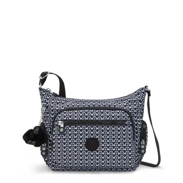 Kipling Gabbie S schoudertas Signature Print klein bedrukt