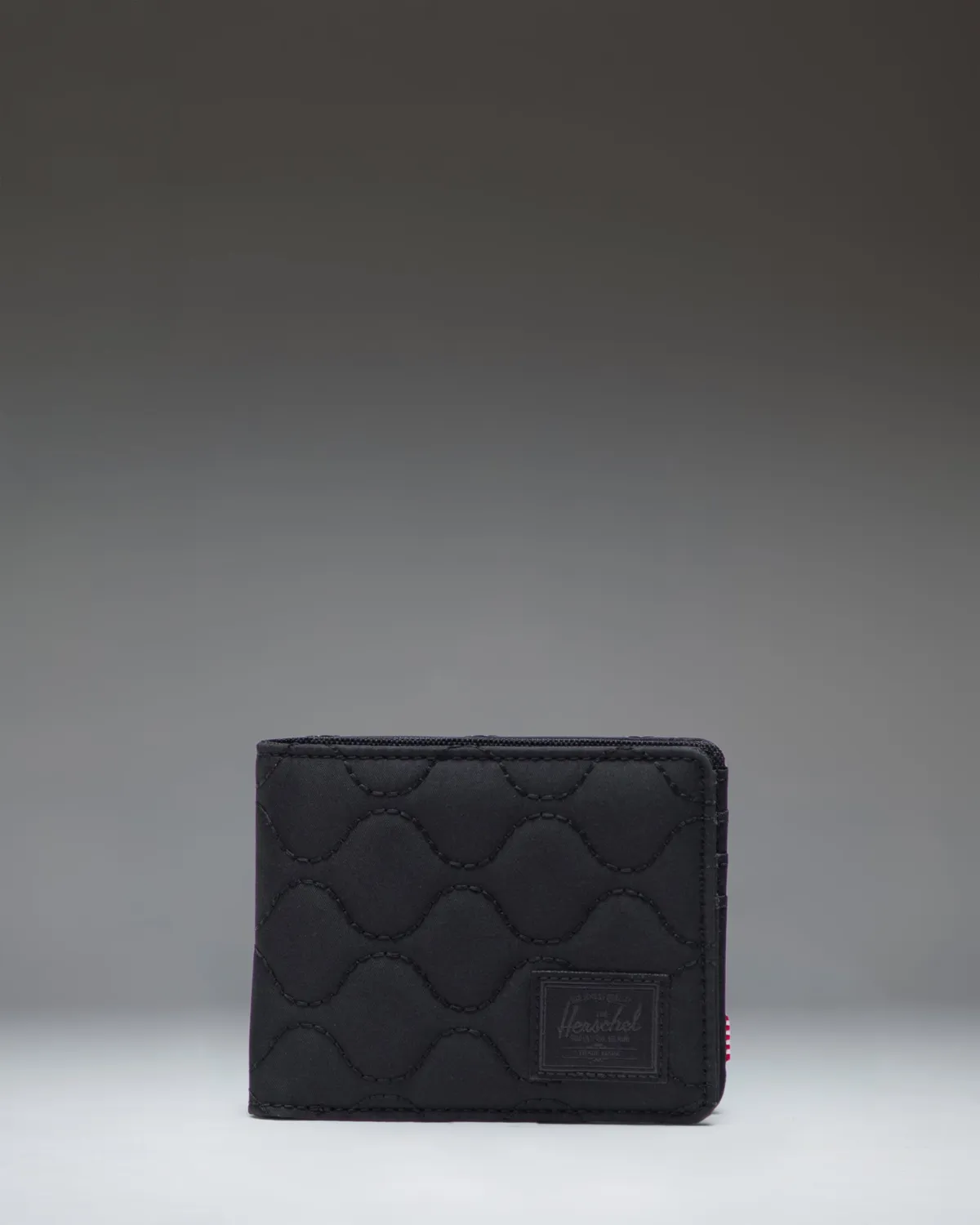 Herschel Roy Wallet Quilted portemonnee Black Tonal gewatteerd