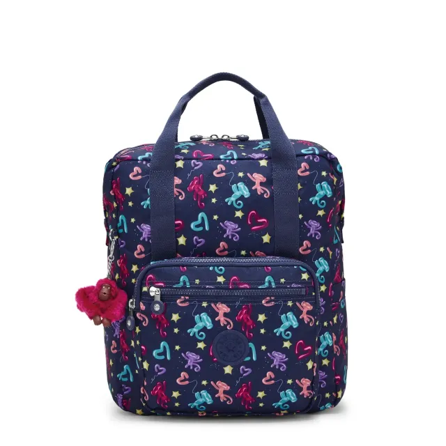 Kipling Buddy rugzak Balloon Monkey laptopvak licht