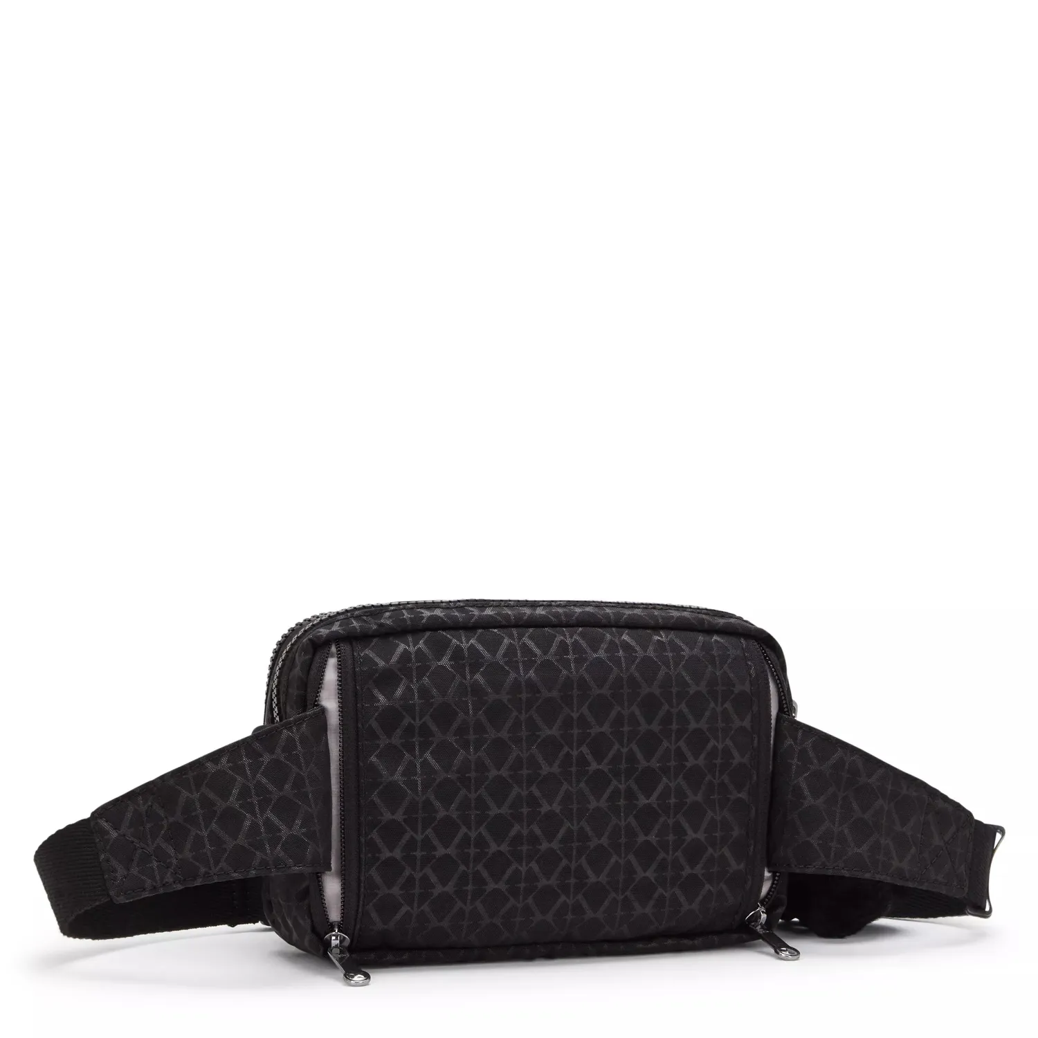 Kipling Abanu Multi crossbody tas Klein Signature Emb patroon