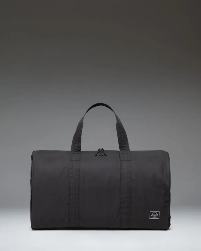 Herschel Novel Duffle Twill reistas zwart grijs