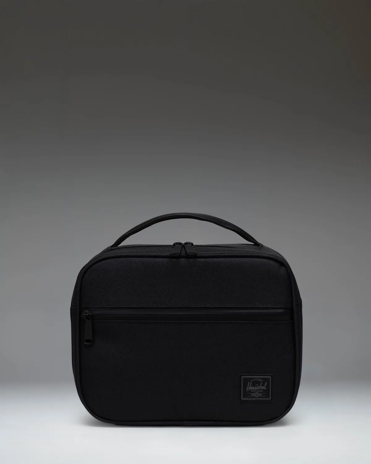 Herschel Pop Quiz lunchtas zwart geïsoleerd