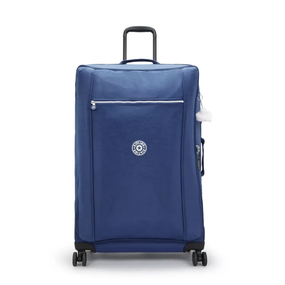 Kipling Jet L koffer Casual Blue Combo groot 4 wielen