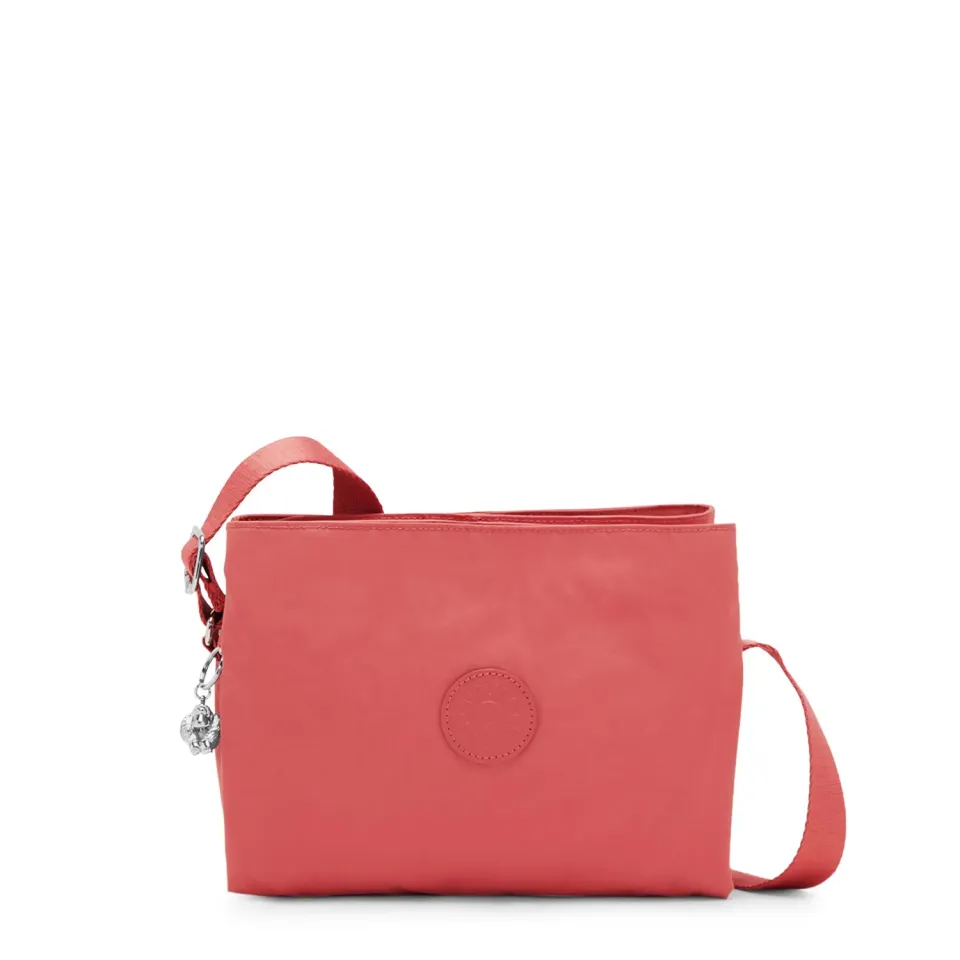 Kipling Fabya crossbodytas Misty Pink medium 3-vaks