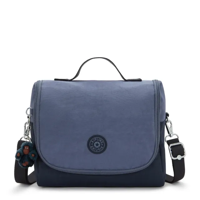 Kipling New Kichirou lunchtas Game Grey groot trolley