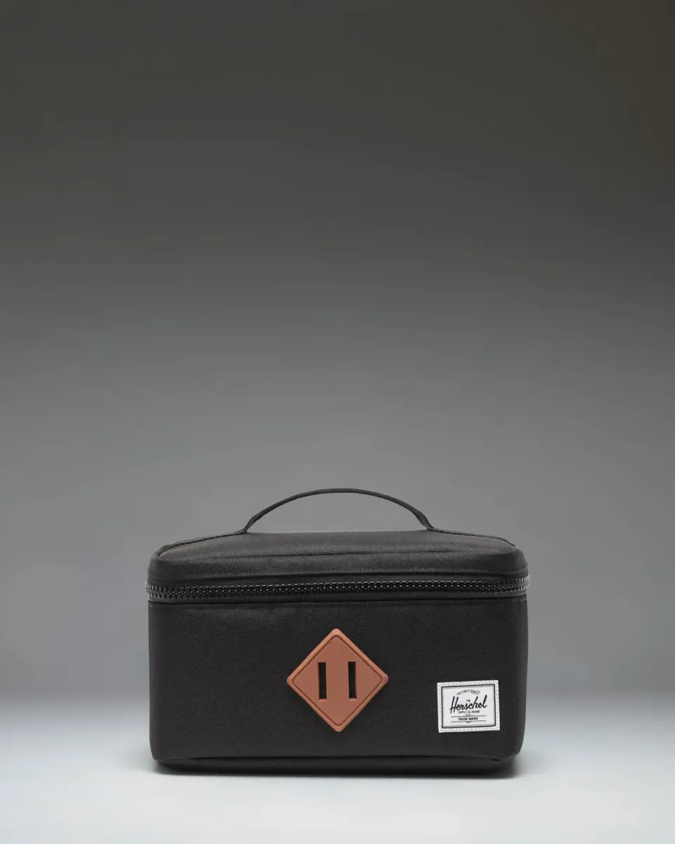 Herschel Heritage Little Herschel lunchbox zwart geïsoleerd