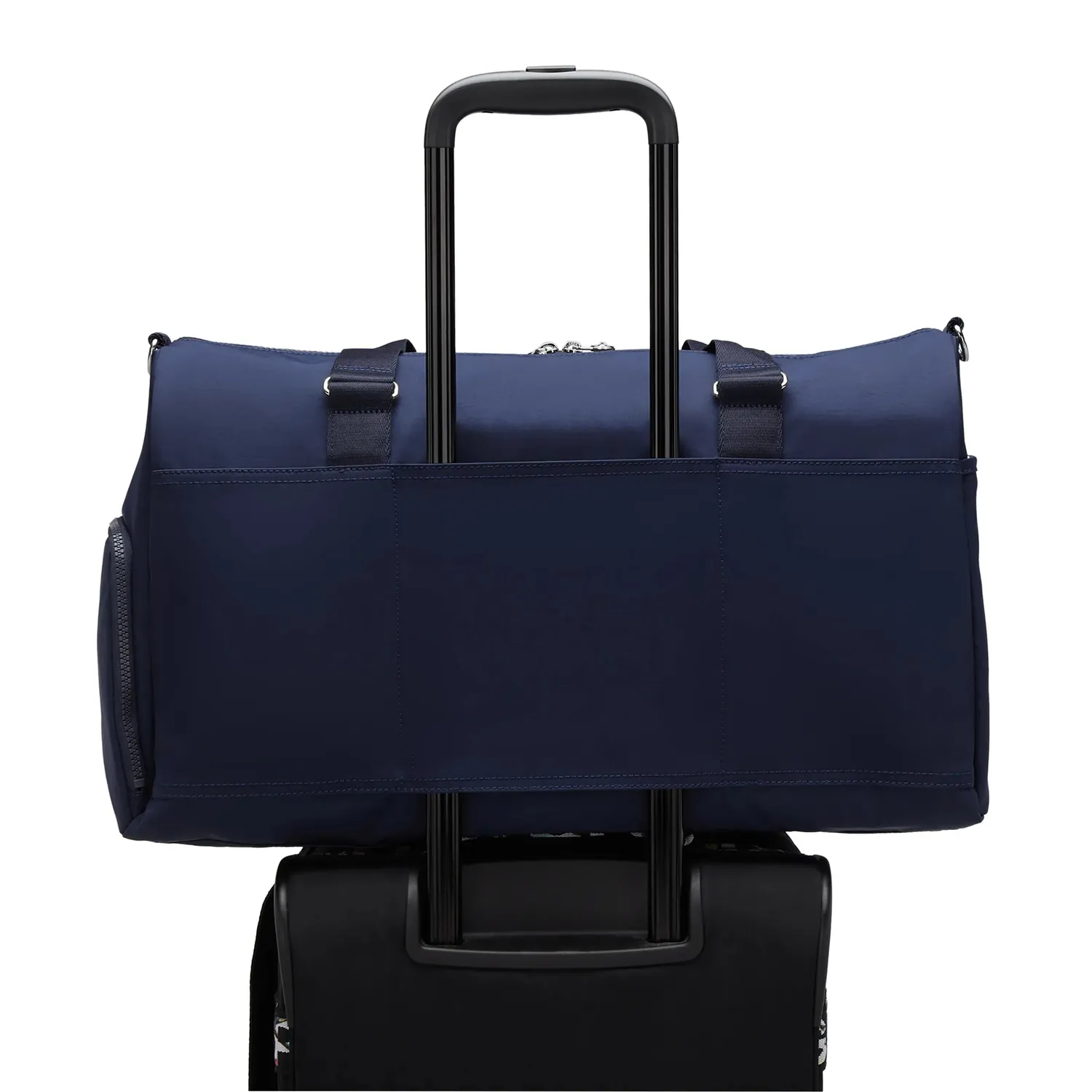 Kipling Dulcie weekendtas Infinite Blue groot schoenenvak