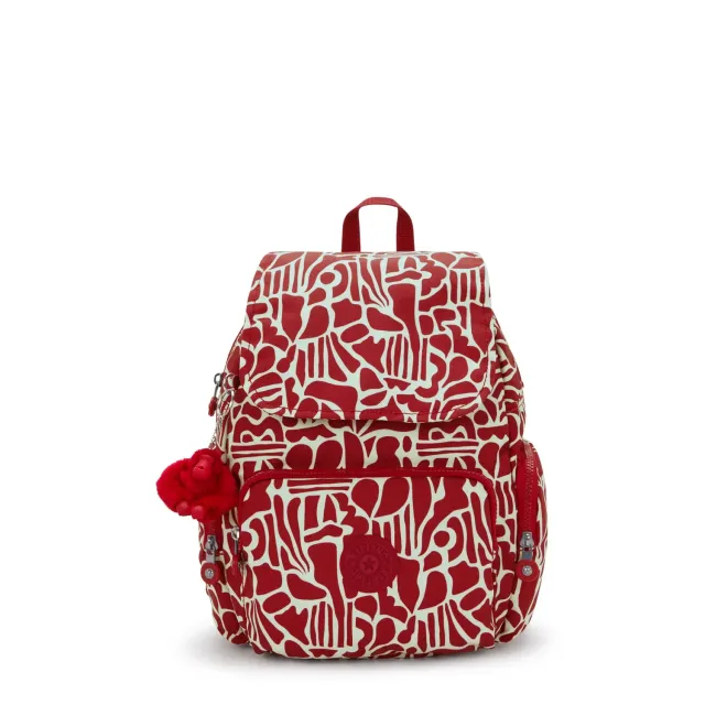 Kipling City Zip S rugzak Shape Cocktail klein met ritsvakken
