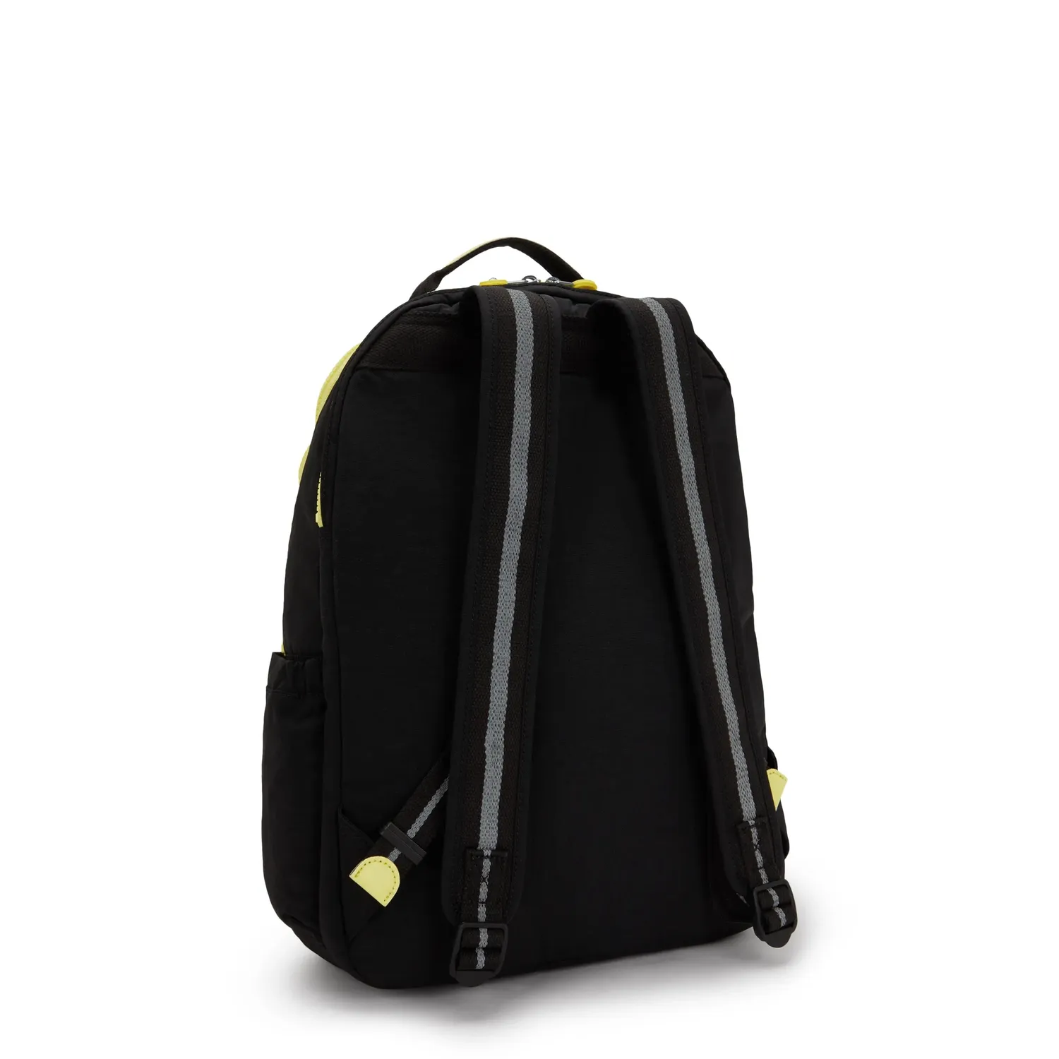 Kipling Seoul Lap Pocket rugzak Black Pocket Block 17"