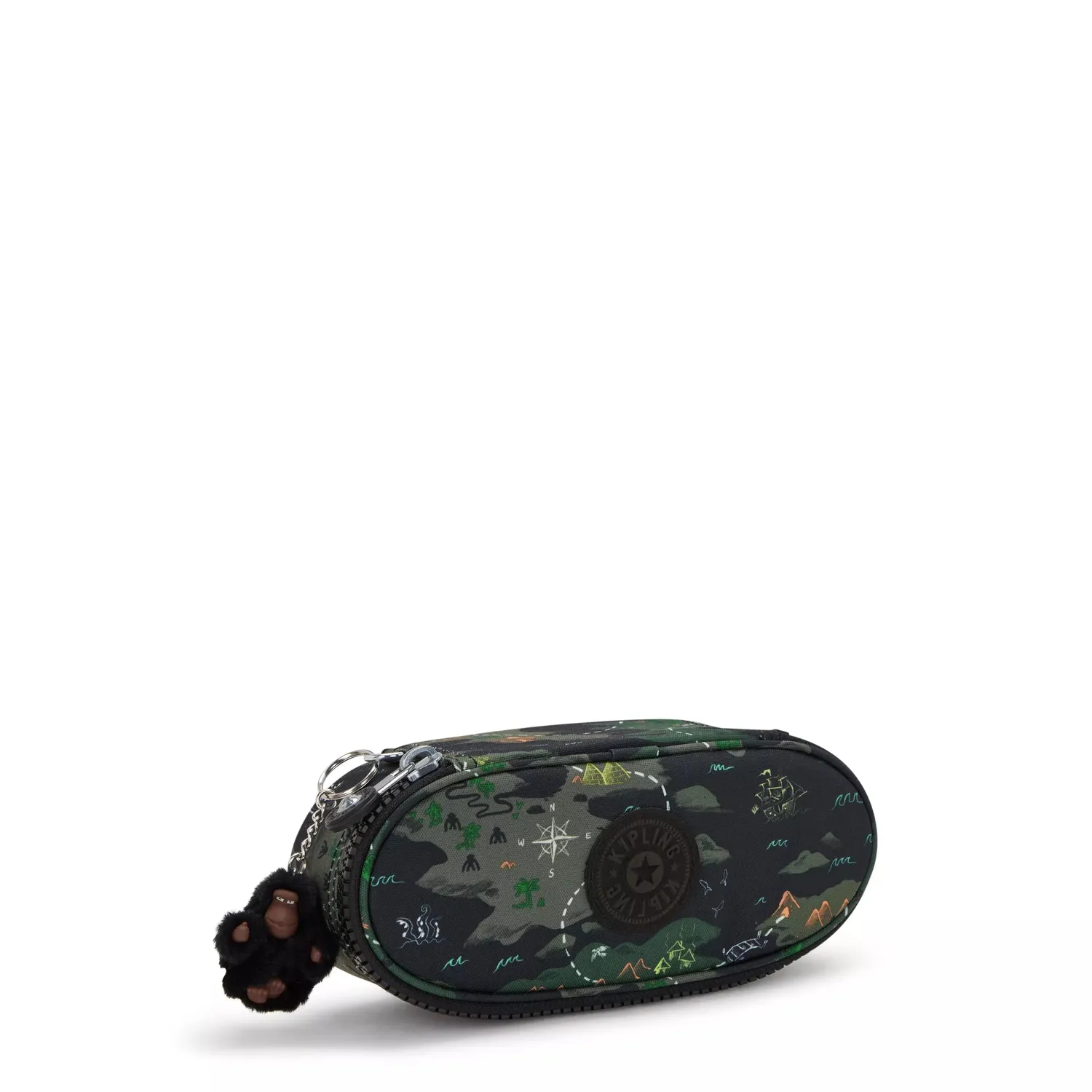 Kipling Duobox pennenetui Medium Camo Treasure waterafstotend