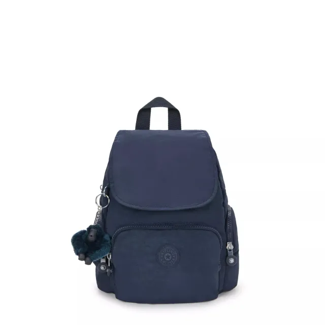 Kipling City Zip Mini rugzak Blue Bleu 2 compact