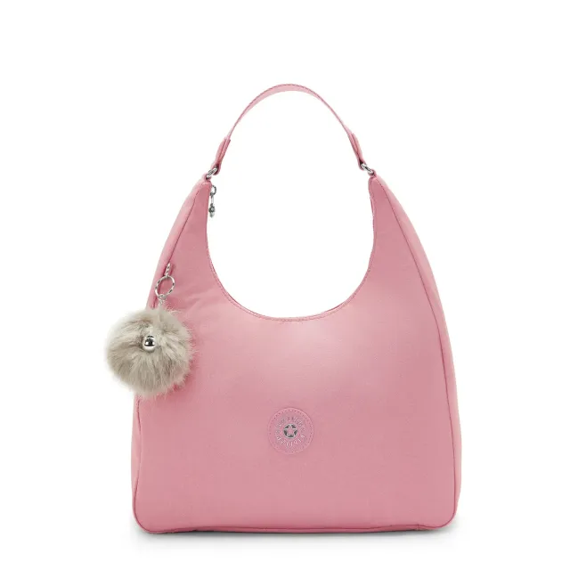 Kipling Ruthie schoudertas Festive Rose Shimmer groot handtas