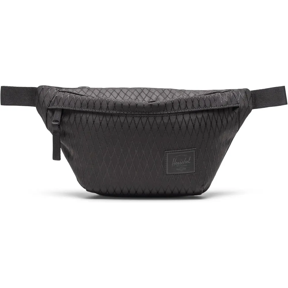 Herschel Classic heuptas zwart verstelbare band