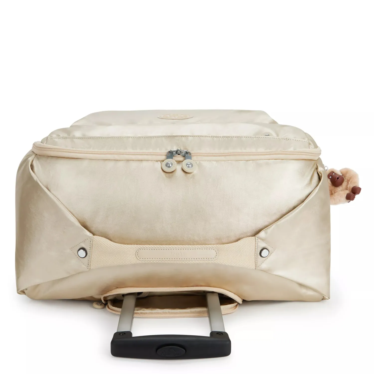Kipling Darcey L reiskoffer Groot Starry Gold Metallic 4 wielen
