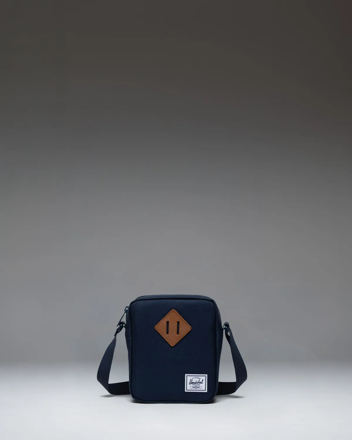 Herschel Heritage Crossbody tas zwart ruitmotief