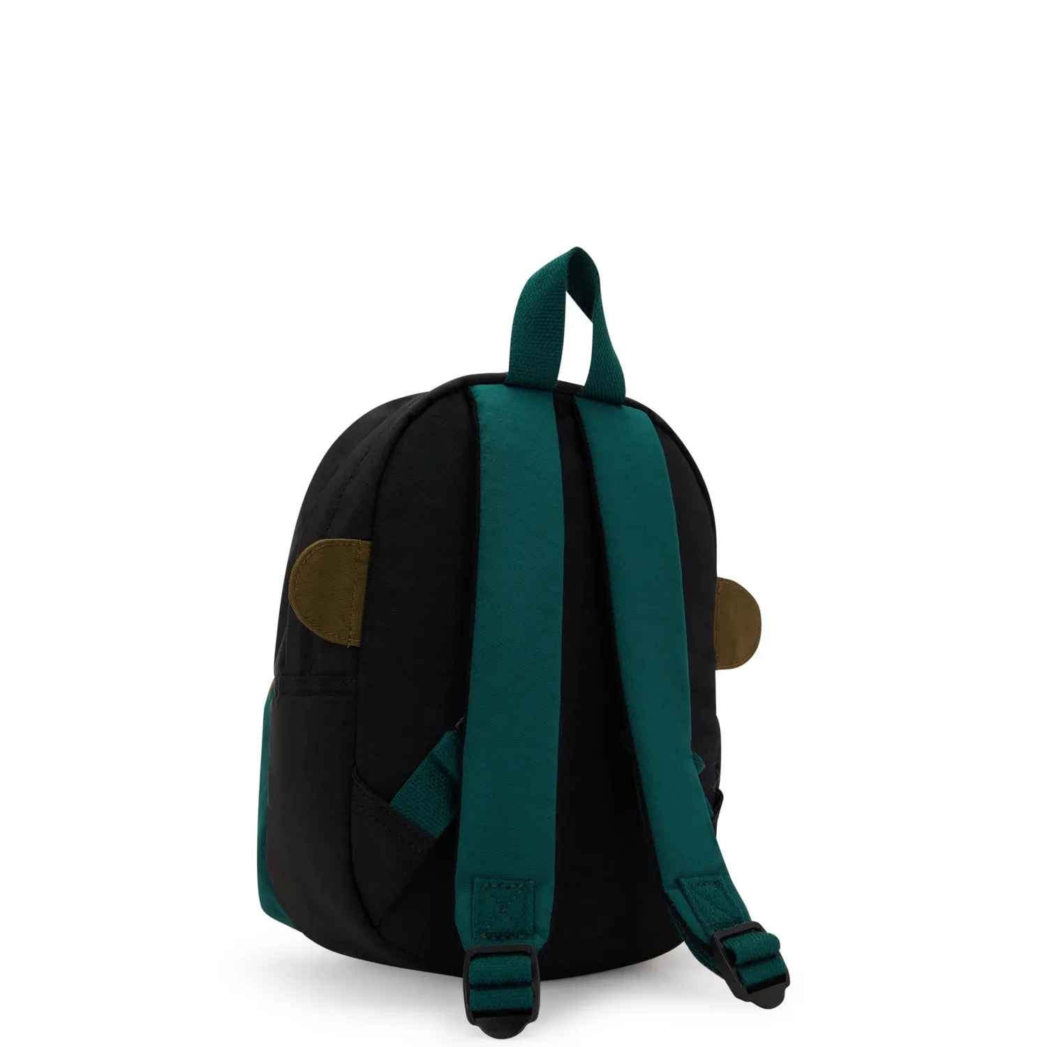 Kipling Faster rugzak klein Black Khaki Block waterafstotend