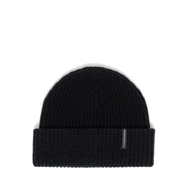 Herschel Watch Cap Vertical ID Muts Zwart Ribknit
