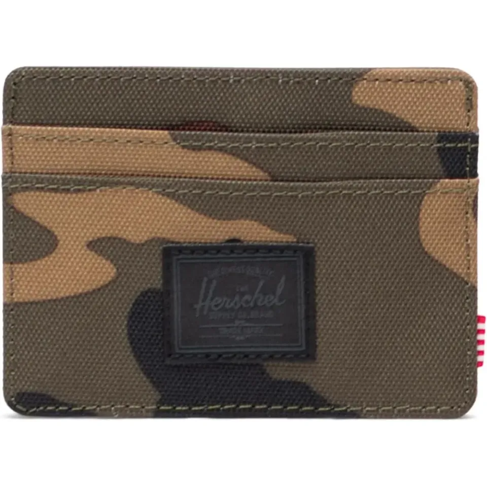 Herschel Charlie portemonnee Woodland Camo canvas